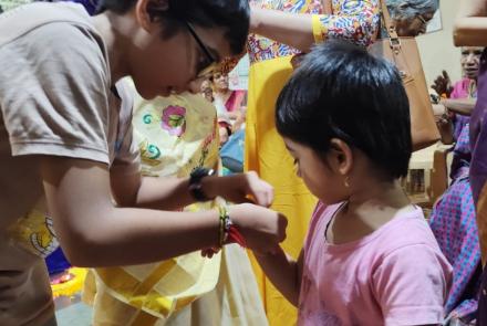 Raksha Bandhan Celebration at Hebbal